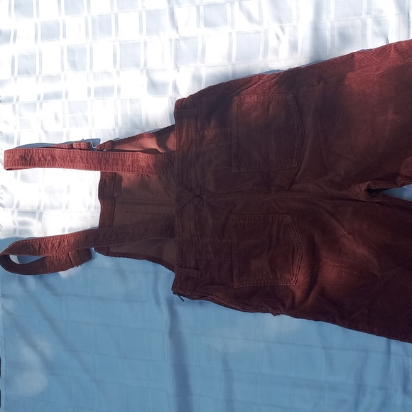 Anthro Brown Corduroy Overalls - Picture 12 of 13